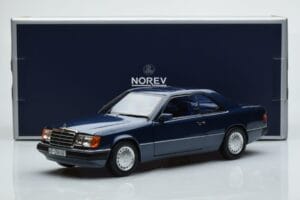 Mercedes 300 CE-24 C124 Coupe Nautical Bleu Édition Limitée Norev 1:18 183882 Métal — image 7 sur 7