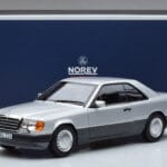 Mercedes 300 CE-24 C124 Coupe Argent Norev 1:18 183880 Métal - image 7 of 7