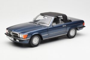Mercedes 300 SL R107 Bleu Nautique Norev 1:18