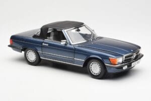 Mercedes 300 SL R107 Bleu Nautique Norev 1:18 183466 Métal — image 6 sur 8
