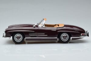 Mercedes 300 SL W198 Roadster Rouge Norev 1:18 183891 Métal — image 5 sur 8