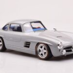 Mercedes 300 SL W198 Gullwing By S-Klub Gris GT Spirit 1:18 - image 4 of 6