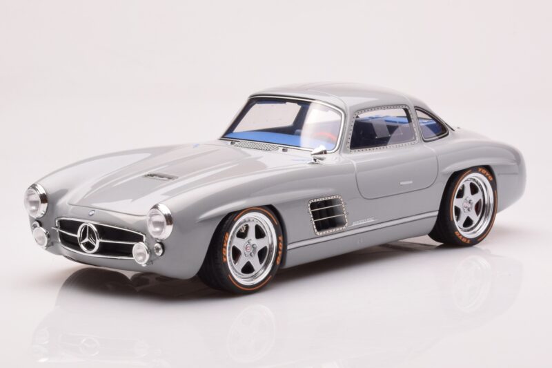 Mercedes 300 SL W198 Gullwing By S-Klub Gris GT Spirit 1:18