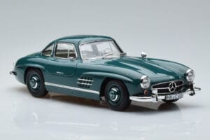 Mercedes 300 SL W198 Gullwing Vert Norev 1:18 183851 Métal — image 5 sur 7