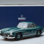 Mercedes 300 SL W198 Gullwing Vert Norev 1:18 - image 7 of 7