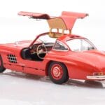 Mercedes 300 SL W198 Gullwing Rouge Minichamps 1:18 - image 5 of 8