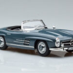 Mercedes 300 SL W198 Roadster Bleu Norev 1:18 - image 7 of 9