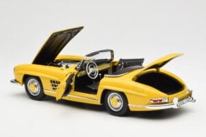Mercedes 300 SL W198 Roadster Jaune Norev 1:18 B66040669 Métal — image 5 sur 8