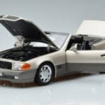 Mercedes 500 SL R129 Smoke Argent Norev 1:18 183719 Métal - image 2 of 7