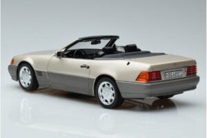 Mercedes 500 SL R129 Smoke Argent Norev 1:18 183719 Métal — image 6 sur 7