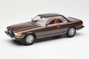 Mercedes 500 SLC C107 Marron KK-Scale 1:18