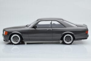 Mercedes 560 SEC C126 AMG Wide Body Gris Otto 1:18 OT823 Résine — image 3 sur 6