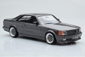 Mercedes 560 SEC C126 AMG Wide Body Gris Otto 1:18 OT823 Résine — image 4 sur 6