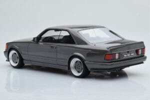 Mercedes 560 SEC C126 AMG Wide Body Gris Otto 1:18 OT823 Résine — image 5 sur 6