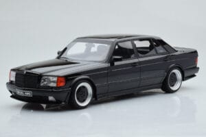 Mercedes 560 SEL AMG W126 Obsidian Noir Otto 1:18