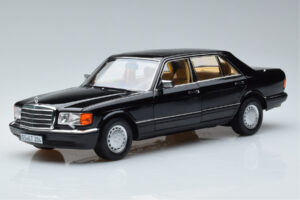 Mercedes 560 SEL W126 Noir Norev 1:18