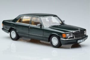 Mercedes 560 SEL W126 Vert Foncé Métallisé Norev 1:18 B66040682 Métal — image 5 sur 7