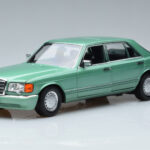 Mercedes 560 SEL W126 Vert Clair Norev 1:18