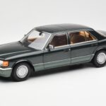 Mercedes 560 SEL W126 Night Vert Métallique Dealer Edition Norev 1:18