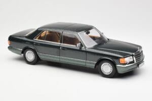Mercedes 560 SEL W126 Night Vert Métallique Dealer Edition Norev 1:18 B66040626 Métal — image 6 sur 8