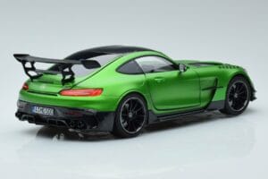 Mercedes AMG GT C190 Black Series Vert Hell Magno Édition Limitée Norev 1:18 183903 Métal — image 3 sur 7