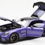 Mercedes AMG GT Black Series Violet Asia Exclusive Norev 1:18 - image 2 of 8