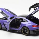 Mercedes AMG GT Black Series Violet Asia Exclusive Norev 1:18 - image 5 of 8