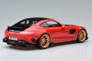 Mercedes AMG GT Prior Design C190 Rouge GT Spirit 1:18 ZM104 Résine — image 2 sur 6