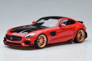 Mercedes AMG GT Prior Design C190 Rouge GT Spirit 1:18 ZM104 Résine