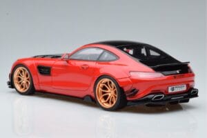 Mercedes AMG GT Prior Design C190 Rouge GT Spirit 1:18 ZM104 Résine — image 5 sur 6