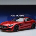 Mercedes AMG GT R C190 Rouge Cardinal AUTOart 1:18 76331 Métal - image 7 of 7