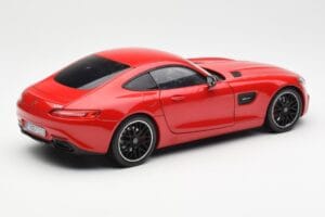 Mercedes AMG GT C190 Rouge Norev 1:18 183496 Métal — image 3 sur 8