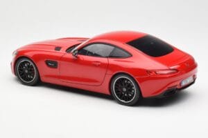 Mercedes AMG GT C190 Rouge Norev 1:18 183496 Métal — image 7 sur 8