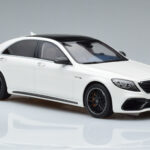 Mercedes AMG S63 W222 Diamond Blanc GT Spirit 1:18 - image 4 of 6
