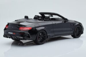 Mercedes Brabus 650 Cabriolet Noir GT Spirit 1:18 GT206 Résine — image 2 sur 6