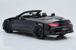 Mercedes Brabus 650 Cabriolet Noir GT Spirit 1:18 GT206 Résine — image 5 sur 6
