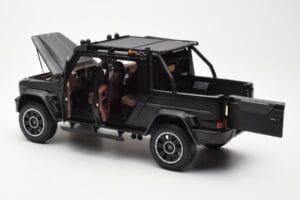 Mercedes Brabus G800 W463 Adventure XLP Night Noir Magno Almost Real 1:18 860525 Métal — image 5 sur 8