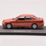 Mercedes C-Class W202 C220 Orange Métallique Dealer Edition Minichamps 1:43