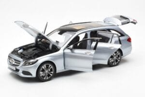Mercedes C-Class W205 T-Model Argent Asia Exclusive Norev 1:18 183865 Métal — image 2 sur 8