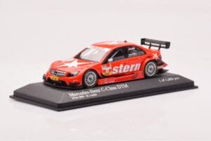 Mercedes C-Class W204 DTM Stern AMG Mercedes #17 M. Lauda DTM 2009 Minichamps 1:43 400093817 Métal — image 2 sur 4