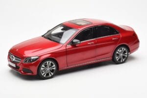 Mercedes C-Class W205 Rouge Métallique Asia Exclusive Norev 1:18
