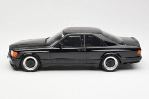 Mercedes 560 SEC C126 AMG Widebody Noir Otto 1:18 OT187 Résine — image 3 sur 6