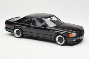 Mercedes 560 SEC C126 AMG Widebody Noir Otto 1:18 OT187 Résine — image 4 sur 6