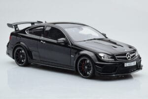 Mercedes C63 AMG W204 Black Series Noir GT Spirit 1:18 ZM019 Résine — image 4 sur 7