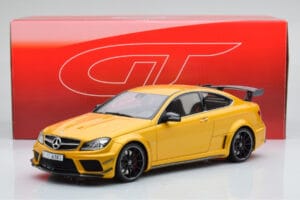 Mercedes C63 AMG W204 Black Series Or GT Spirit 1:18 GT034 Résine — image 6 sur 6