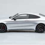 Mercedes C63S AMG C205 Coupé Argent GT Spirit 1:18 - image 3 of 6