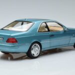 Mercedes CL600 C140 Bleu Métallisé Norev 1:18 183448 Métal - image 3 of 7