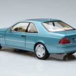Mercedes CL600 C140 Bleu Métallisé Norev 1:18 183448 Métal - image 6 of 7