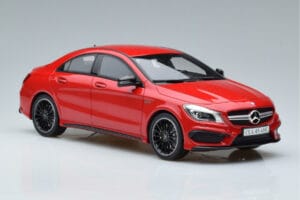 Mercedes CLA 45 AMG C117 Jupiter Rouge GT Spirit 1:18 GT031 Résine — image 4 sur 6