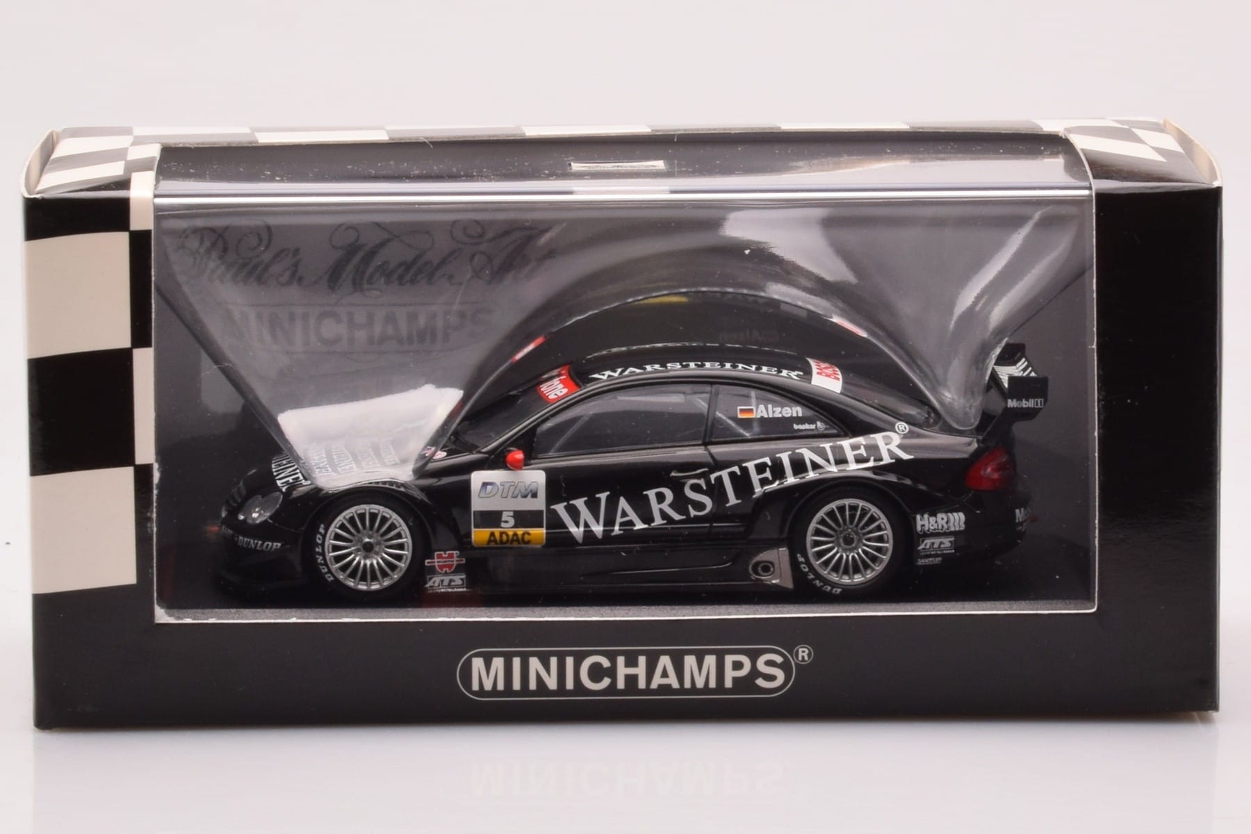 Mercedes CLK DTM Team Warsteiner AMG #5 U. Alzen DTM 2002 Minichamps 1:43 400023025 Métal — image 4 sur 4
